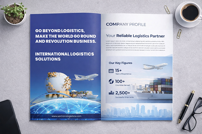 Company Profile mockup 1