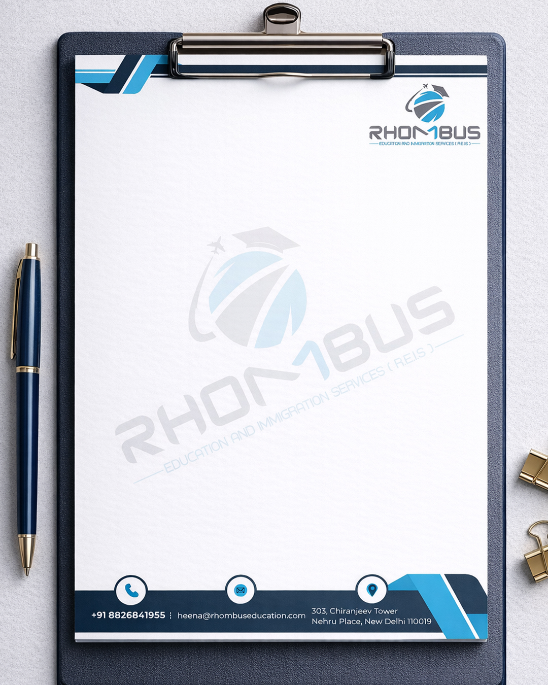 Letter Head mockup 1