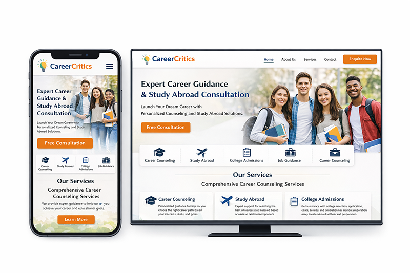 Website Development - Sample 1